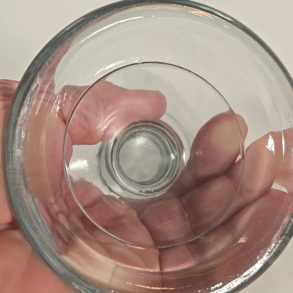 Vintage Heavy Super Thick Extra Large Margarita Glass Grande‎ 8